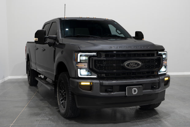 SS6 LED Fog Light Kit for 2020-2022 Ford Super Duty, White Wide Diode Dynamics