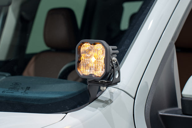 Stage Series Ditch Light Kit for 2022+ Ford Maverick, SS3 Sport Yellow Combo