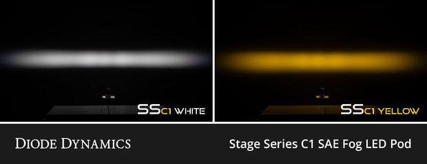 SSC1 LED Fog Light Kit SAE Fog for 2023-2024 Chevrolet Colorado, White Diode Dynamics