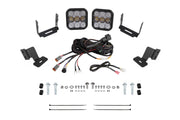 Stage Series Ditch Light Kit for 2019-2024 Honda Talon, SS5 Sport White Combo