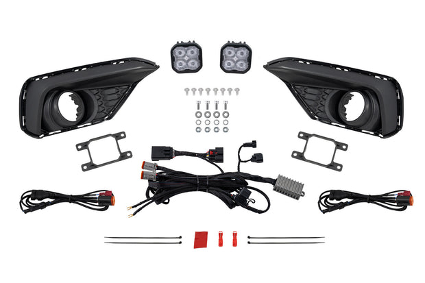 SS3 Add-On Fog Lamp Kit for 2024 Ford Mustang EcoBoost White Sport Diode Dynamics