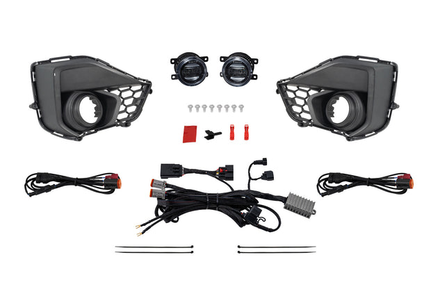 Elite Series Add-On Fog Lamp Kit for 2024 Ford Mustang GT White Diode Dynamics