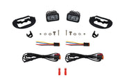 SSC2 LED Fog Light Kit for 2008-2010 Honda Odyssey, Cool White (6000K) Pro White SAE Fog Diode Dynamics