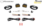SSC2 LED Fog Light Kit for 2008-2010 Honda Odyssey, Yellow (3000K) Pro Yellow SAE Fog Diode Dynamics