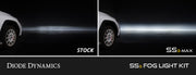 SS3 SAE/DOT Type Forester Fog Light Kit Cool White (6000K) Max (38.5 watts) White SAE Fog Diode Dynamics