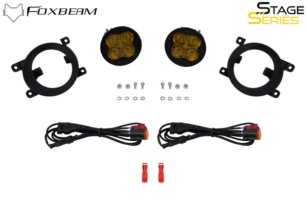 SS3 SAE/DOT Type Rav4 Fog Light Kit Yellow (3000K) Pro (36 watts) Yellow SAE Fog Diode Dynamics