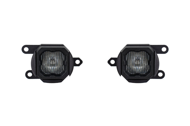 SSC1 SAE/DOT Type G4M Fog Light Kit Cool White (6000K) White SAE Fog Diode Dynamics