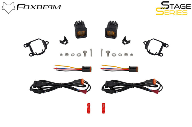 SSC1 SAE/DOT Type G4M Fog Light Kit Yellow (3000K) 3569 Yellow SAE Fog Diode Dynamics