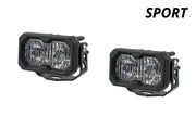 C2 2.0 Sport White SAE Fog/Wide Standard ABL (Pair) Diode Dynamics