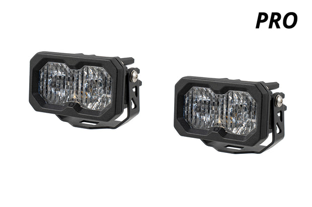 C2 2.0 Pro White SAE Fog/Wide Standard ABL (Pair) Diode Dynamics