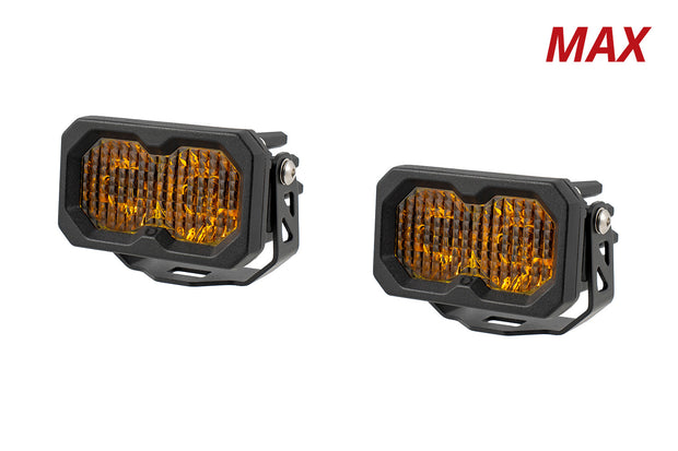 C2 2.0 Max Yellow SAE Fog/Wide Standard ABL (Pair) Diode Dynamics