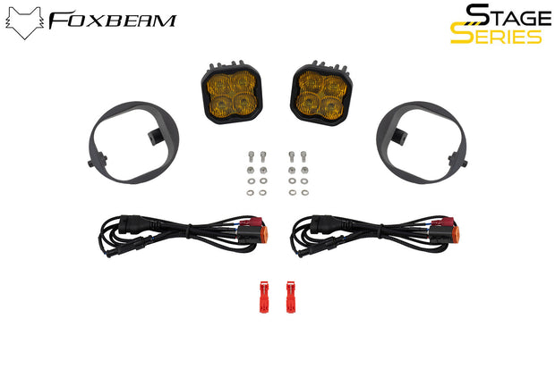 SS3 LED Fog Light Kit for 09-11 Honda Element, Sport White SAE Fog Diode Dynamics
