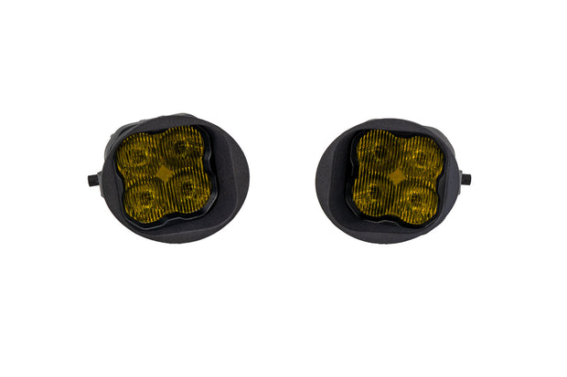 SS3 LED Fog Light Kit for 09-11 Honda Element, Pro Yellow SAE Fog Diode Dynamics