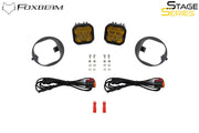 SS3 LED Fog Light Kit for 09-11 Honda Element, Pro Yellow SAE Fog Diode Dynamics