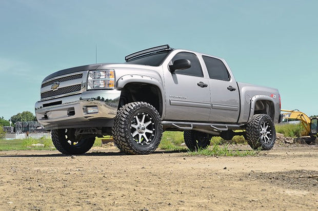 Chevrolet Pocket Fender Flares w/Rivets 07-13 Silverado 1500 5 Foot 8 Inch Bed Rough Country