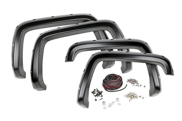 Chevrolet Pocket Fender Flares w/Rivets 14-15 Silverado 1500 5 Foot 8 Inch Bed Rough Country