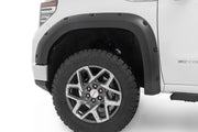 Traditional Pocket Fender Flares Flat Black 19-Up GMC Sierra 1500 2WD/4WD Rough Country