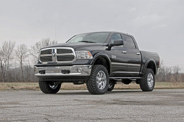 Dodge Pocket Fender Flares Rivets 09-18 RAM 1500 w/Metal Bumper Rough Country