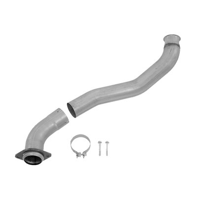 Turbo Down Pipe Aluminized Steel For 08-10 Ford F250/350/450 6.4L Powerstroke MBRP