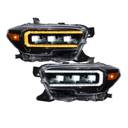 2016-2022 Toyota Tacoma Sequential LED Projector Headlights Pair Form Lighting