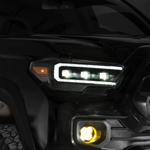 2016-2022 Toyota Tacoma Sequential LED Projector Headlights Pair Form Lighting