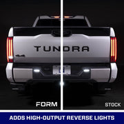 22-25 Toyota Tundra LED Tail Lights, Red (Pair) Form Lighting