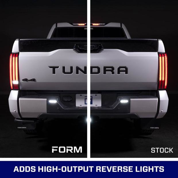 22-25 Toyota Tundra LED Tail Lights, Red (Pair) Form Lighting