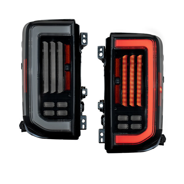 21-25 Ford Bronco LED Tail Lights, Smoked (Pair) Form Lighting