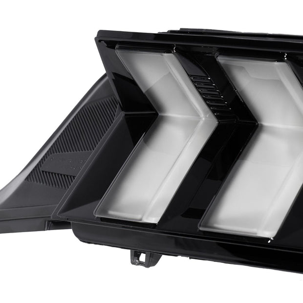 24-25 Ford Mustang Sequential LED Tail Lights, Clear (Pair) Form Lighting