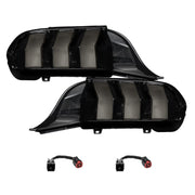 24-25 Ford Mustang Sequential LED Tail Lights, Smoked (Pair) Form Lighting