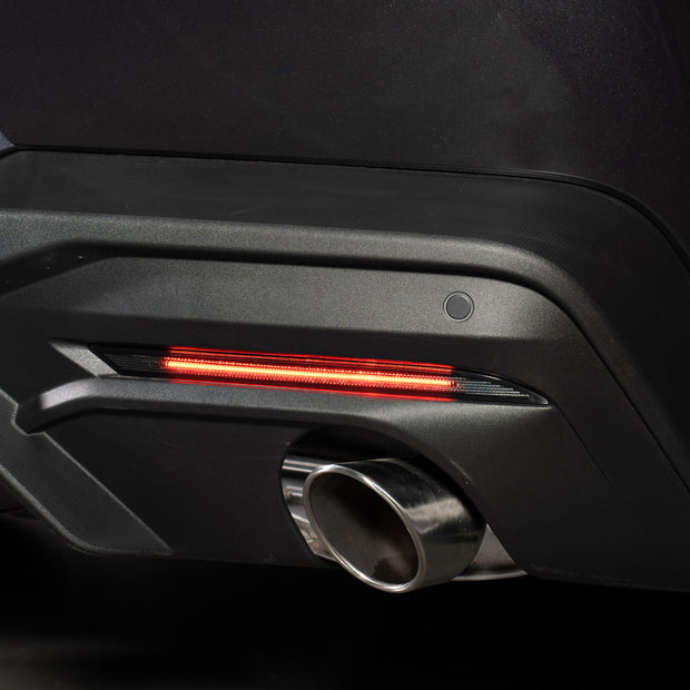 2018-Present Ford Mustang LED Rear Reflector Red Pair Form Lighting