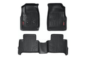Heavy Duty Floor Mats Front/Rear-15-22 Chevy Colorado/GMC Canyon Crew Cab Rough Country