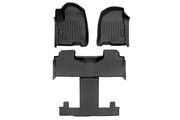 Floor Mats Front and Rear Bucket Set 21-Up Chevy/GMC Tahoe/Yukon Rough Country