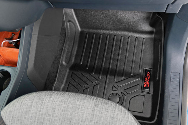 Floor Mats Front and Rear Ford Maverick 2.0L EcoBoost 4WD (22-23) Rough Country