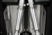 Armor Pro T304 Stainless Steel 3 Inch Resonators Race to Street Profile Conversion Kit For S7114, S7116 and S7118 15-23 Dodge Challenger MBRP