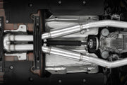 Armor Pro T304 Stainless Steel 3 Inch Resonators Race to Street Profile Conversion Kit For S7114, S7116 and S7118 15-23 Dodge Challenger MBRP