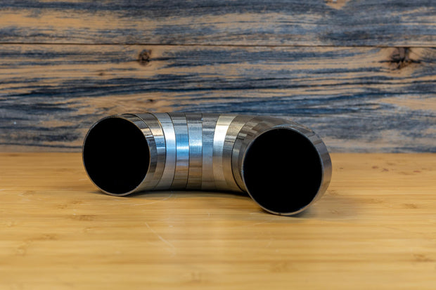 Universal T304 Stainless Steel 3 Inch Diameter 180 Degree Pie Cut Kit MBRP