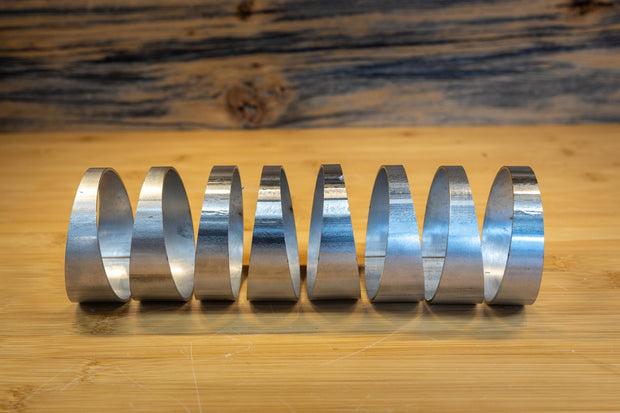 Universal T304 Stainless Steel 3 Inch Diameter 180 Degree Pie Cut Kit MBRP