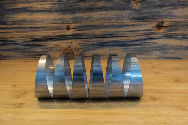 Universal T304 Stainless Steel 4 Inch Diameter 180 Degree Pie Cut Kit MBRP