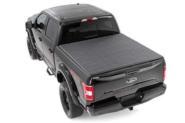 Ford Soft Tri-Fold Bed Cover 19-20 Ranger - 5 Foot Bed Rough Country