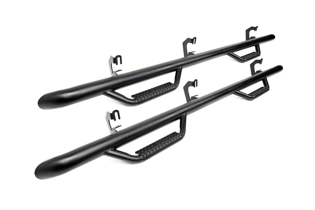 Dodge Wheel to Wheel Nerf Steps 10-18 RAM 2500/3500 Crew Cab 6 Foot 4 Inch Bed Rough Country