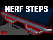 Nerf Steps Wheel to Wheel 4 Door Ford Bronco 4WD 21-Up Rough Country