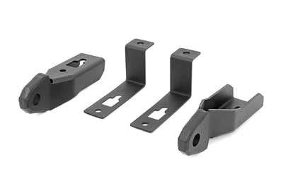 Ford Tow Hook to Shackle Conversion Kit Mounts Only 19-20 Ranger Rough Country