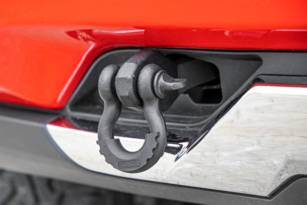 Tow Hook Brackets D-Ring Combo 14-18 Chevy Silverado 1500 Rough Country