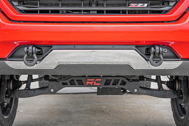 Tow Hook Brackets D-Ring Combo 14-18 Chevy Silverado 1500 Rough Country