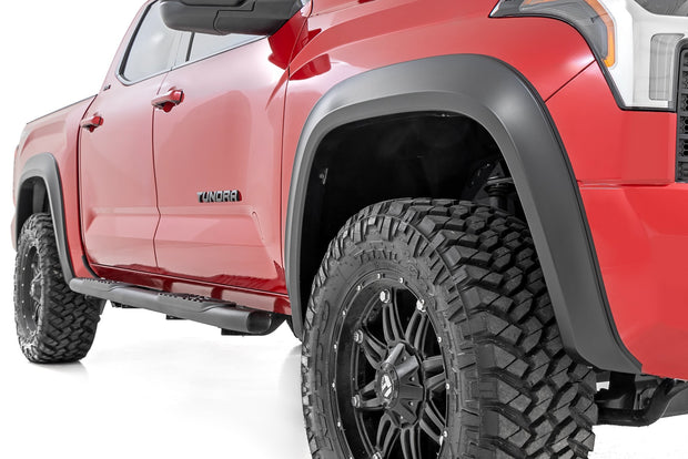 Sport Style Fender Flares Flat Black Toyota Tundra 2WD/4WD (22-23) Rough Country