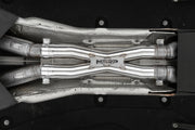 12-21 Ferrari 812SF/ 812GTS F12 6.3L/6.5L V12 70mm X-Pipe Kit T304 Stainless Steel MBRP