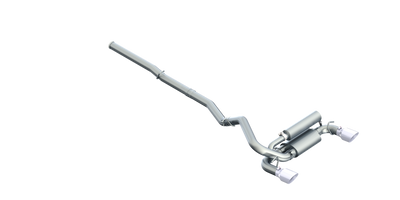 3 Inch Cat Back Exhaust System Dual Outlet For 16-18 Ford Focus RS Aluminized Steel MBRP