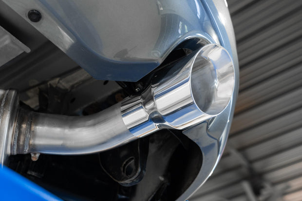 2016-2024 Infiniti Q50 3.0L 3 Inch Cat-Back Dual Split Rear Exit Tour Version T304 Stainless Steel MBRP