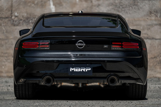 2023-Up Nissan Z 3.0L Armor Pro 3 Inch Cat-Back Dual Rear Exit T304 with Carbon Fiber Tips MBRP